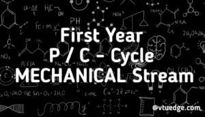 First Year Mechanical Stream Notes