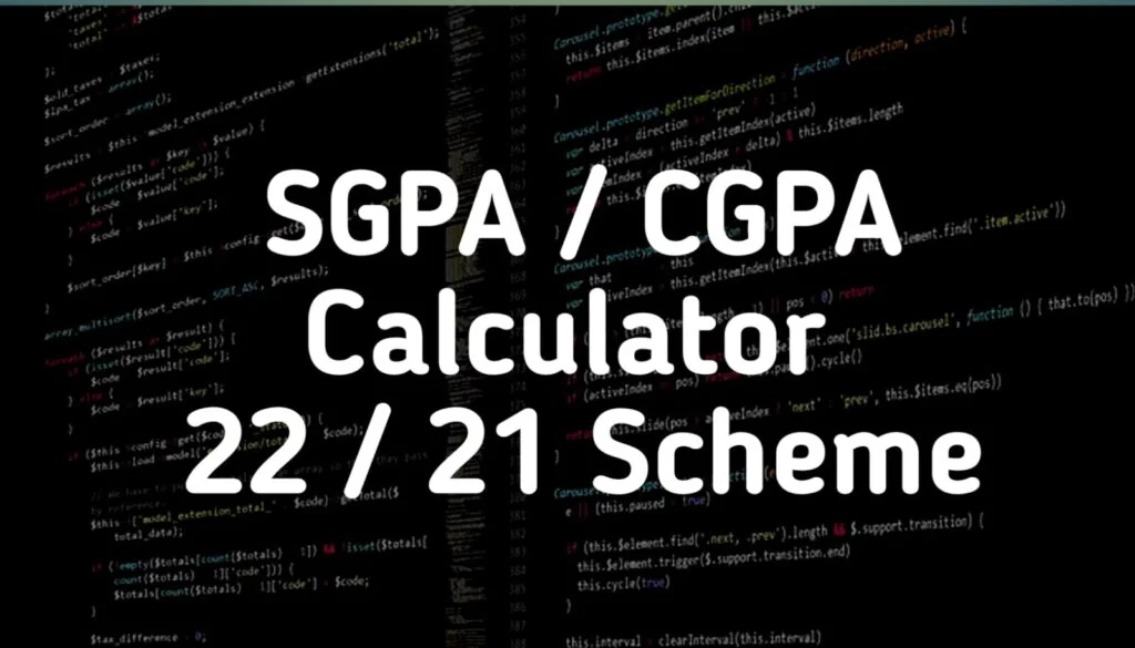 SGPA-CGPA-Calculator